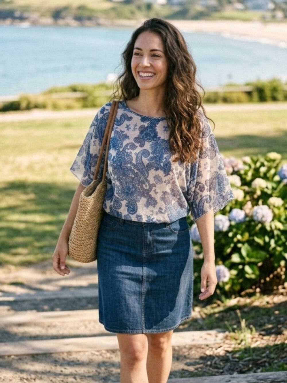 Papillon Paisley Blouse